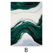 Daedalus Designs - Dark Green Emerald Marble Canvas Art - Review
