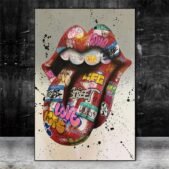 Daedalus Designs - Abstract Tongue Street Art - Review