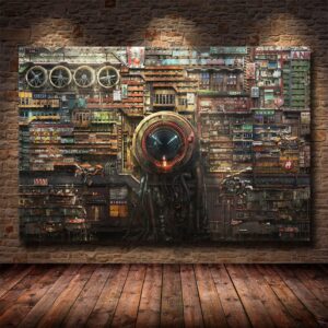 Daedalus Designs - Cyberpunks Residential Apartment Canvas Art - Review