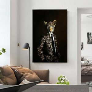 Daedalus Designs - Leopard In Suit Canvas Art - Review