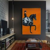 Daedalus Designs - Royal Black Horse Canvas Art - Review