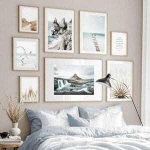 Daedalus Designs - Dolomites Beach Reeds Dandelion Gallery Wall Canvas Art - Review