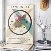 Daedalus Designs - Wassily Kandinsky Vintage Exhibition Poster Canvas Art - Review