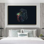 Daedalus Designs - Astronaut Playing Jellyfish In Space Canvas Art - Review
