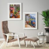 Daedalus Designs - Seaside House Scenery Canvas Art - Review