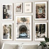 Daedalus Designs - Europe Vintage Village Gallery Wall Canvas Art - Review