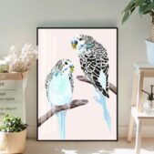 Daedalus Designs - Cute Parrots Canvas Art - Review