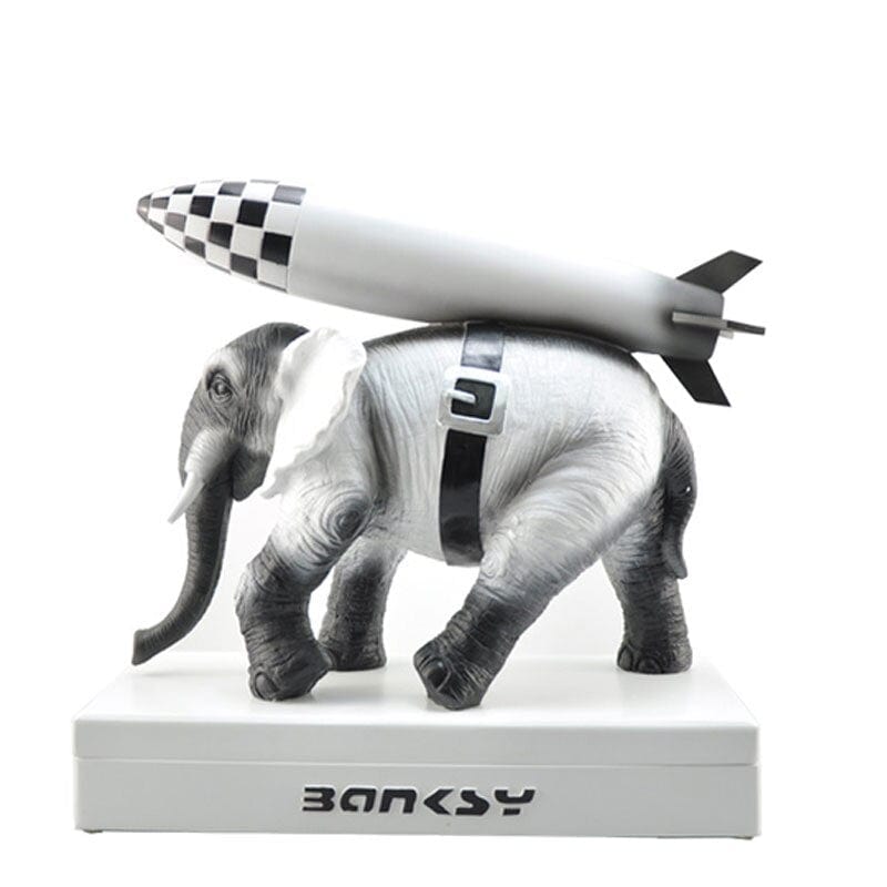 Banksy Elephant with Bomb ORIGINAL Ver. - 美術品・アンティーク ...