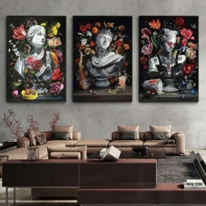 Daedalus Designs - Graffiti Ancient Statue Gallery Wall Canvas Art - Review