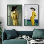 Daedalus Designs - Woman in Yellow Dress Canvas Art - Review