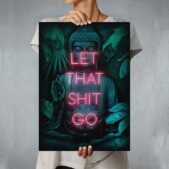 Daedalus Designs - Let That Shit Go Canvas Art - Review