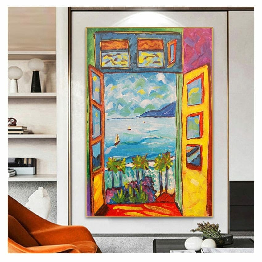 Daedalus Designs - Matisse's Sight Outside The Window Canvas Art - Review