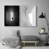 Daedalus Designs - Nordic Black White Tribal Space Canvas Art - Review