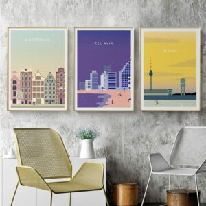 Daedalus Designs - World's Notable Cities Gallery Wall Canvas Art - Review