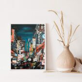 Daedalus Designs - Vintage Taipei City Painting Canvas Art - Review