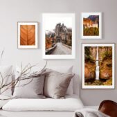 Daedalus Designs - Red Forest Castle Gallery Wall Canvas Art - Review