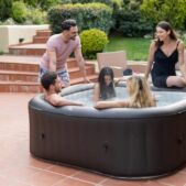 Daedalus Designs - MSpa Vito, Urban Series, Inflatable Hot Tub, 132 Jets, 700W Massage Air Blower, 1350W Heater, Easy Install, 6 Persons - Review