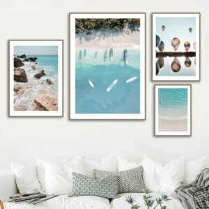 Daedalus Designs - Reef Islands Coast Palm Gallery Wall Canvas Art - Review