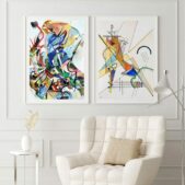 Daedalus Designs - Watercolor Kandinsky Graphics Canvas Art - Review