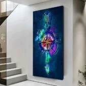 Daedalus Designs - Arrow Compass Canvas Art - Review