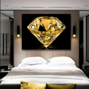 Daedalus Designs - Gold Silver Diamond Canvas Art - Review