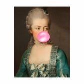 Daedalus Designs - Vintage Women Chewing Bubble Gum Canvas Art - Review