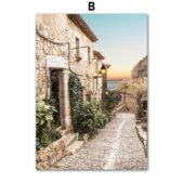 Daedalus Designs - Amalfi Coast Santorini Resort Canvas Art - Review