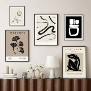 Daedalus Designs - Nude Neutral Boho Gallery Wall Canvas Art - Review