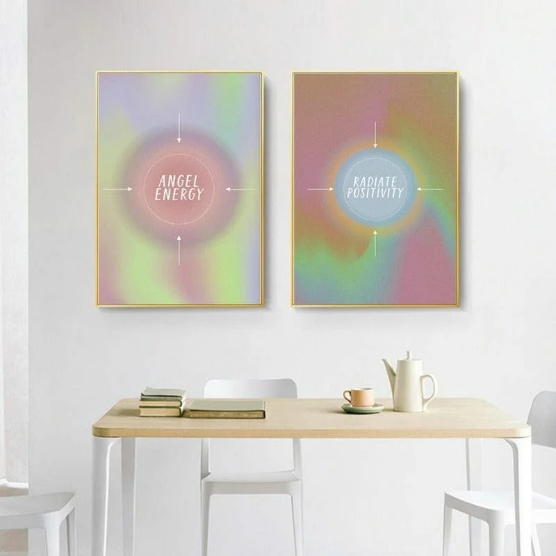 Daedalus Designs - Gradient Angel Energy Vibes Canvas Art - Review