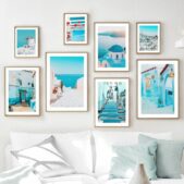 Daedalus Designs - Santorini Aegean Windmill Canvas Art - Review