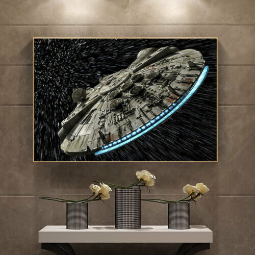 Daedalus Designs - Falcon Spaceship Star Wars Canvas Art - Review