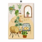 Daedalus Designs - Monstera Green Houseplant Gallery Wall Canvas Art - Review