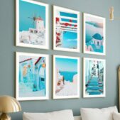 Daedalus Designs - Santorini Aegean Windmill Canvas Art - Review