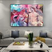 Daedalus Designs - Orphical Hymn To David and Eagle Canvas Art - Review