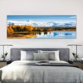 Daedalus Designs - Snow Mountain Lake And Forest Canvas Art - Review