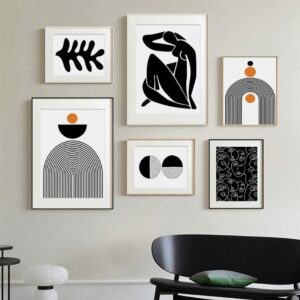 Daedalus Designs - Black And White Abstract Gallery Wall Canvas Art - Review