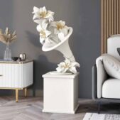 Daedalus Designs - Life Size Flower Phonograph Sculpture - Review