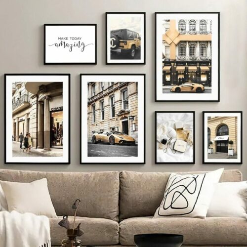 Daedalus Designs - Millionaire's Luxury Lifestyle Gallery Wall Canvas Art - Review