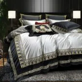 Daedalus Designs - Saint Peter Royal Silk Luxury Jacquard Duvet Cover Set - Review
