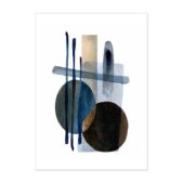 Daedalus Designs - Vintage Blue Geometric Object Canvas Art - Review