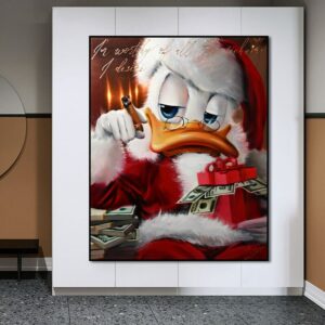 Daedalus Designs - Santa Claus Donald Duck Canvas Art - Review