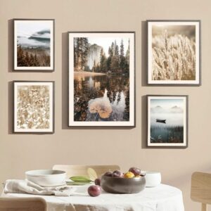 Daedalus Designs - Cabin In The Lake Gallery Wall Canvas Art - Review