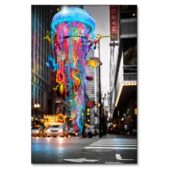 Daedalus Designs - Abstract Vivid Jellyfish Canvas Art - Review