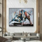 Daedalus Designs - Abstract Bullfight Painting Canvas Art - Review
