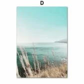 Daedalus Designs - Nature Mountain Village Lakeview Gallery Wall Canvas Art - Review