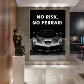 Daedalus Designs - No Risk No Ferrari Canvas Art - Review