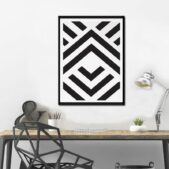 Daedalus Designs - Aztec Chevron Geometric Canvas Art - Review