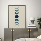 Daedalus Designs - Moon Phase Geometry Canvas Art - Review