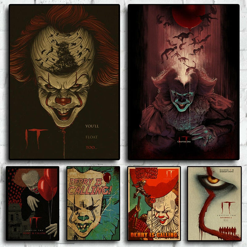 Daedalus Designs - Horror Movie Poster Pennywise Clown Canvas Art - Review