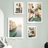 Daedalus Designs - Italy Cinque Terre Sea Town Gallery Wall Canvas Art - Review